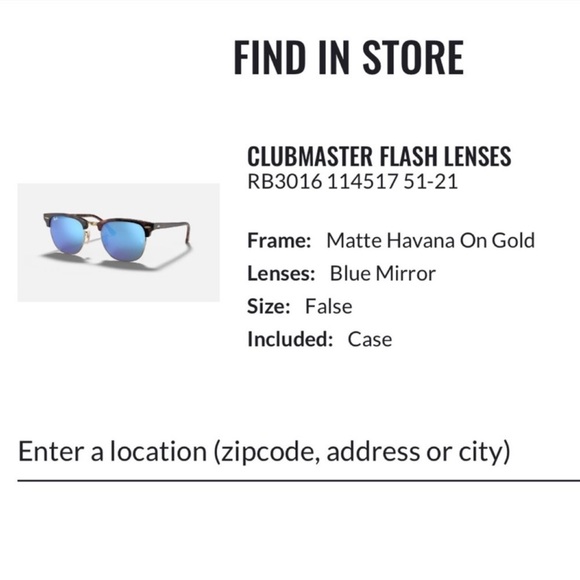 Ray-Ban Clubmaster Flash Sunglasses in Multi with Blue mirrored tinted lenses - Picture 6 of 15